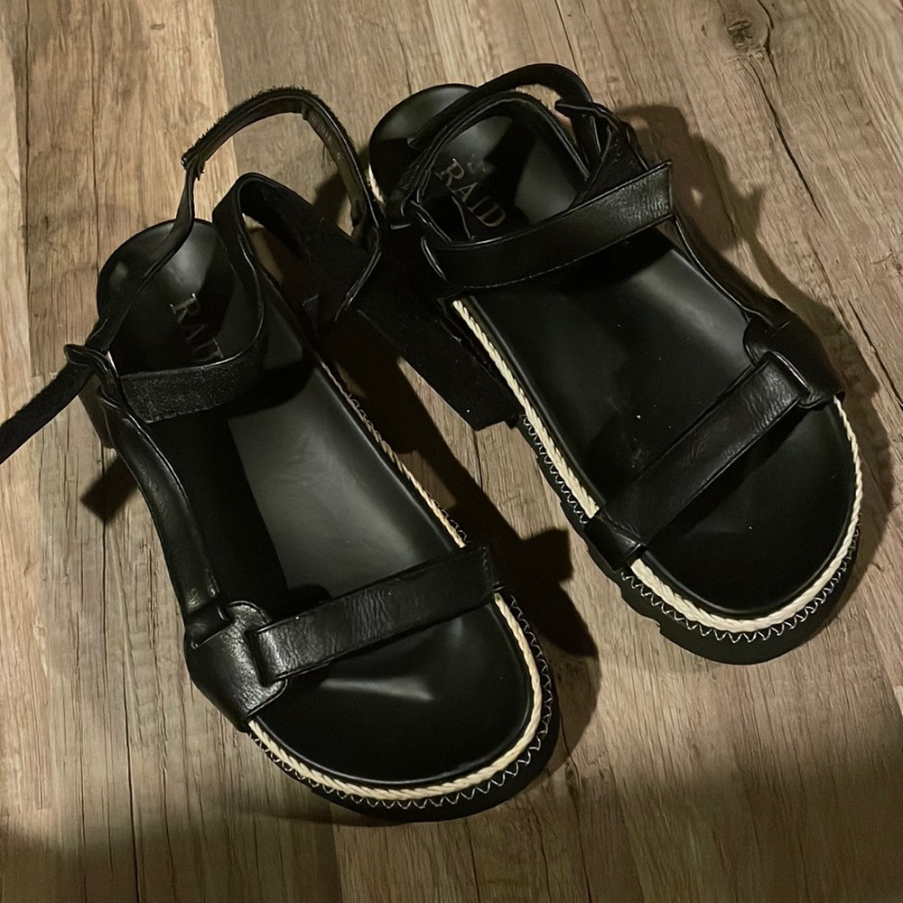 Strapped sandals